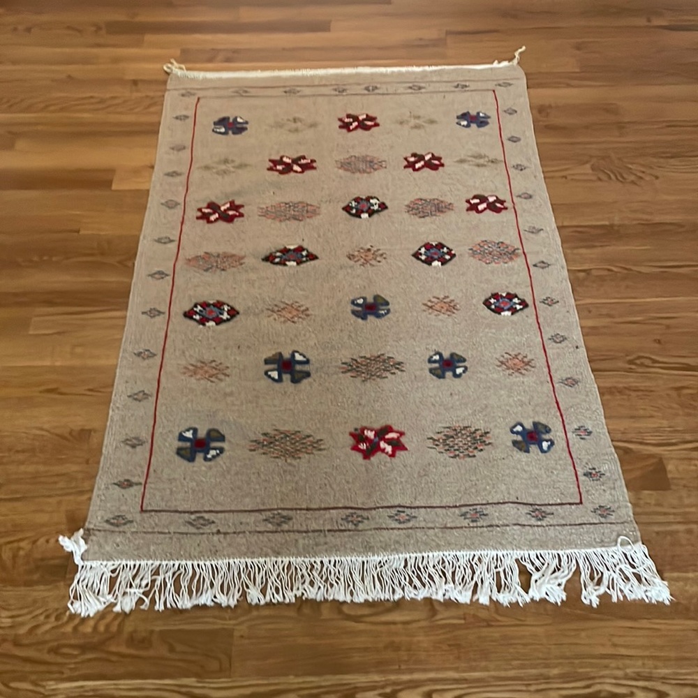 Handmade Moroccan rug